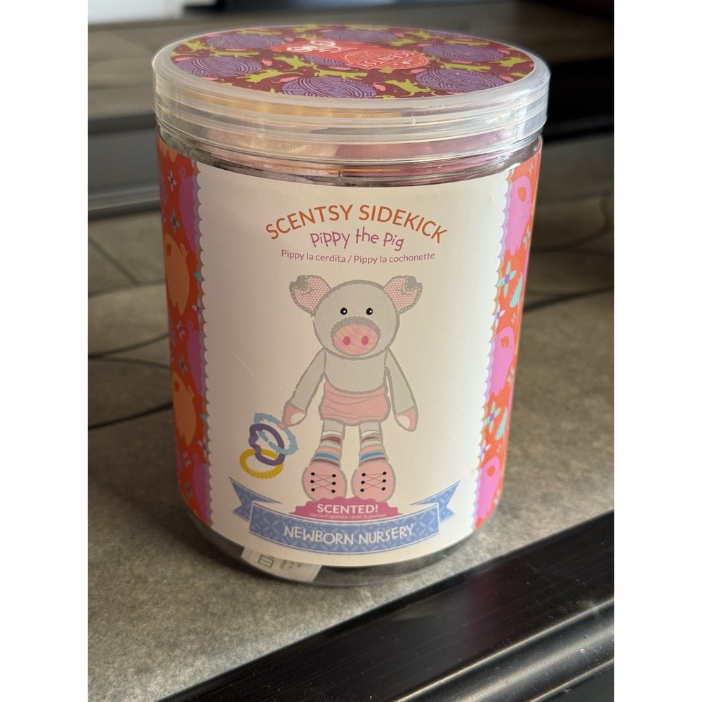 Scentsy Sidekick SCENTED NEWBORN NURSERY Pippy The Pig ,‎ New Open Box